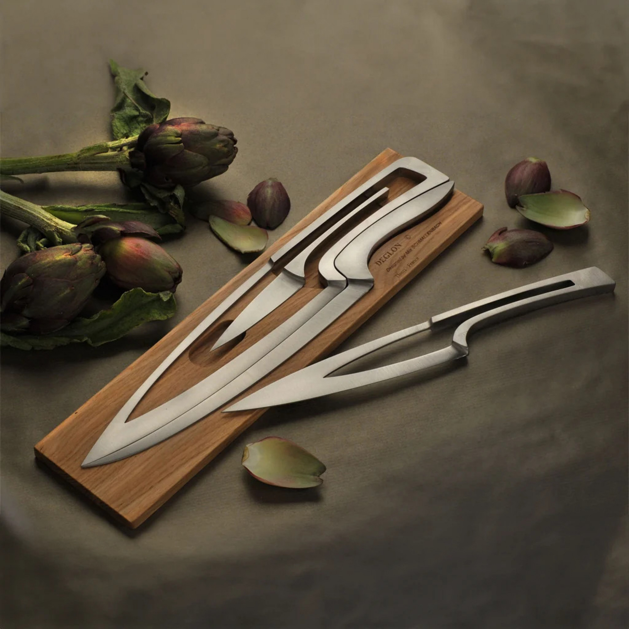 Набор кухонных ножей Déglon Meeting Puzzle Knife Set